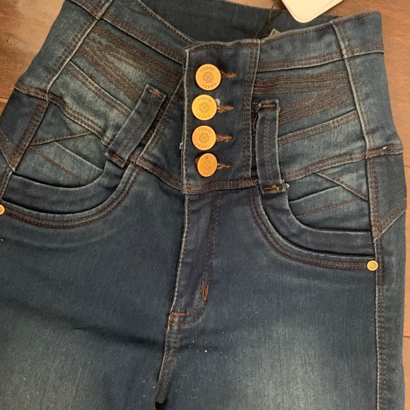 Tissini Colombian butt lift jeans size 1 - Picture 2 of 10